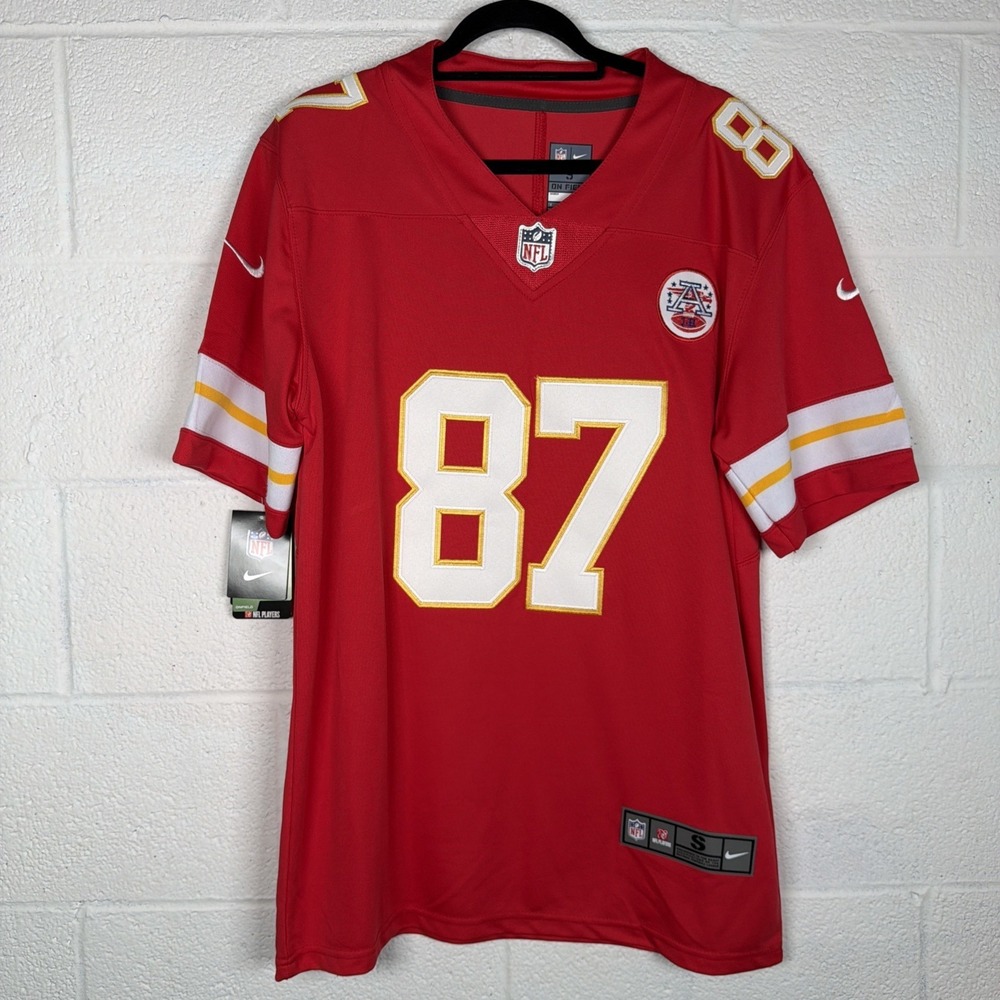 Nike Travis Kelce #87 Kansas City Chiefs On Field Jersey Men's Small NWT NFL